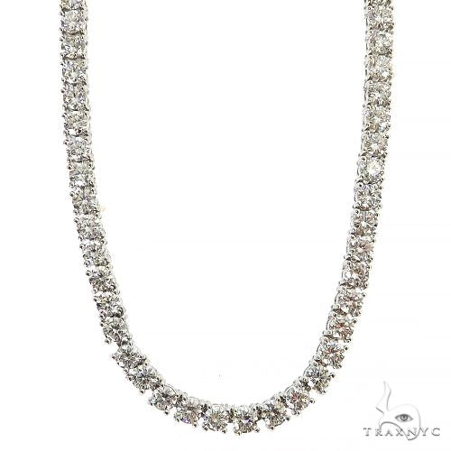 15 Pointer Diamond Tennis Chain (Lab) 69110 | TraxNYC