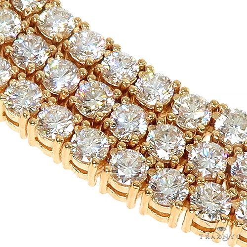 14K Gold tennis chain, 3.1 mm, photo 3 of 6