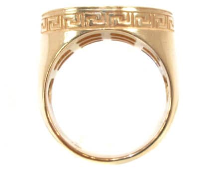14K Gold Warrior Ring, photo 6 of 9