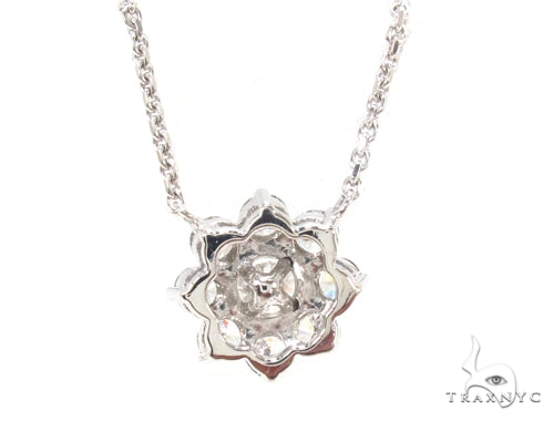 18K Gold Diamond Necklace 35950 - Image 4
