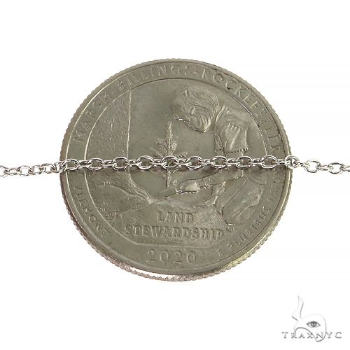 18K Gold Diamond Necklace 68215 - Image 6