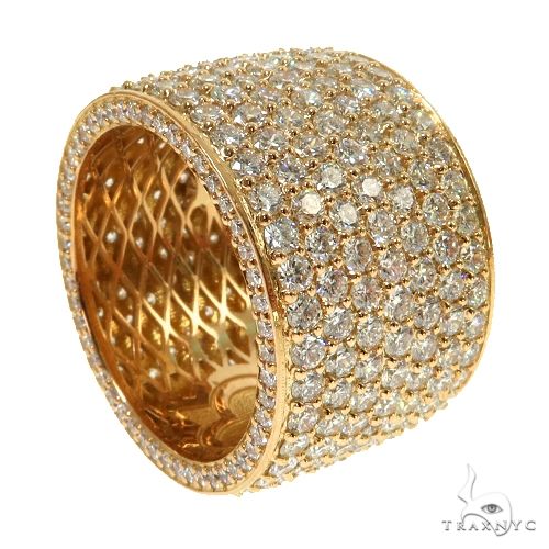 18K Gold Eternity Diamond Ring, photo 2 of 6