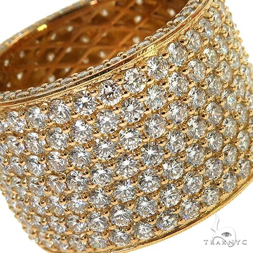 18K Gold Eternity Diamond Ring, photo 3 of 6