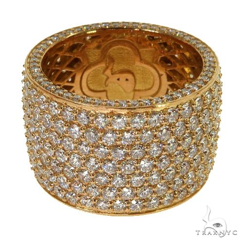18K Gold Eternity Diamond Ring, photo 4 of 6