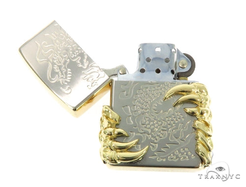 18k Gold Claw Lighter 49180 - Image 5
