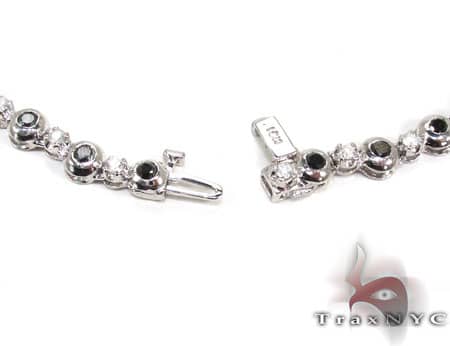 10K Black and White Gold Diamond Rosary, photo 12 of 14