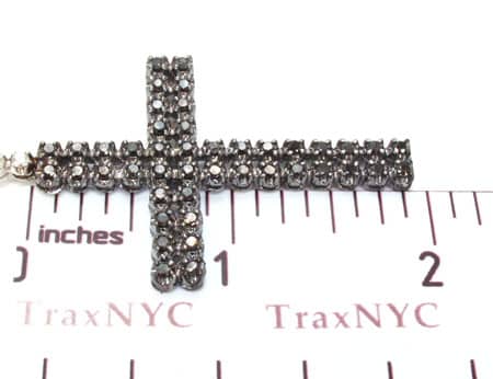 10K Black and White Gold Diamond Rosary, photo 14 of 14