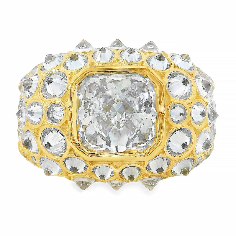 14K Gold Moses Gift Lab-Grown Diamond Ring, photo 2 of 14