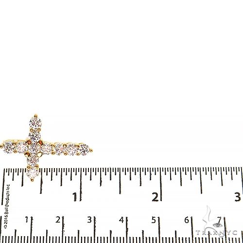 14K Gold 20 Pointer Diamond Cross (Lab), photo 6 of 6