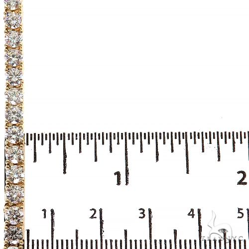 14K Gold tennis chain, 4.3 mm, photo 8 of 8