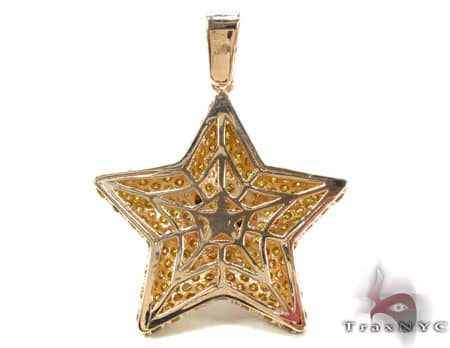 Super Mario Bros Star Yellow Color Diamond Pendant 20121 - Image 5