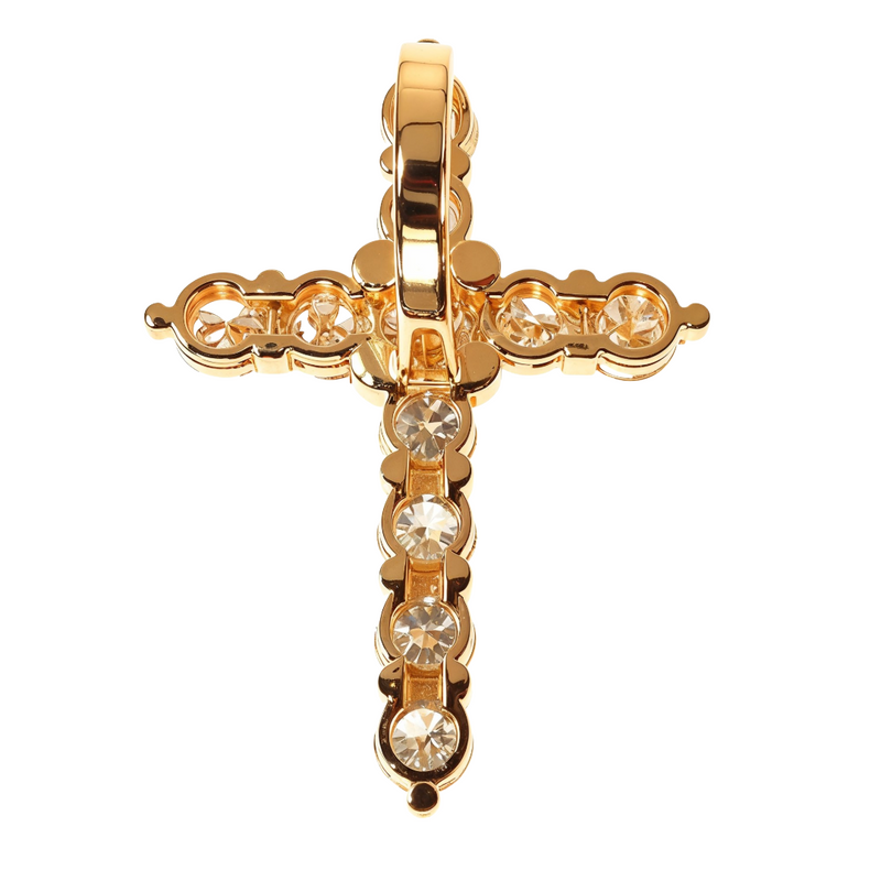 14K Gold 20 Pointer Diamond Cross (Lab), photo 4 of 6