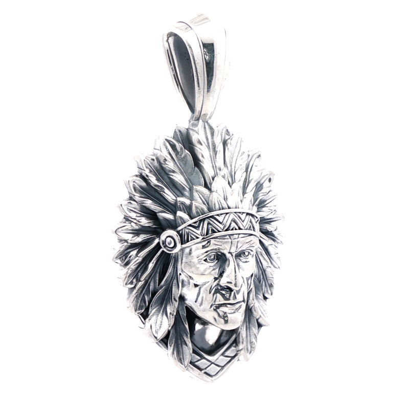 Native Chief Pendant, photo 3 of 8