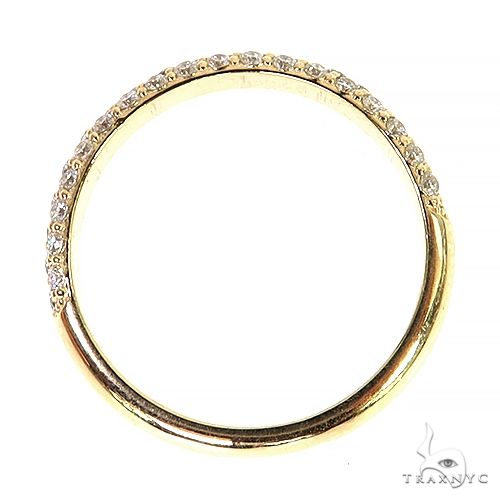 3 Row Diamond Wedding Band 69133 - Image 5