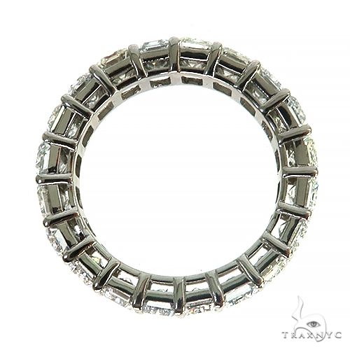 30 Pointer Emerald Diamond Eternity Ring 68016 - Image 4