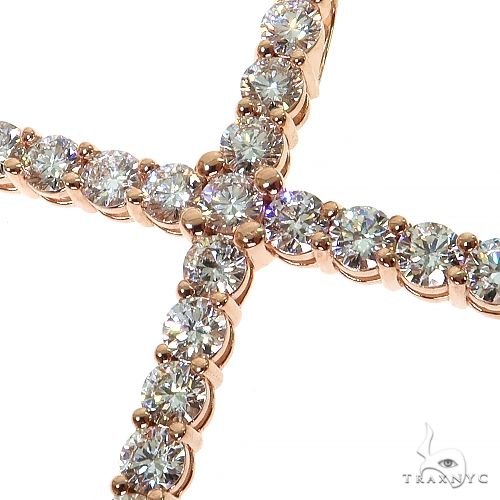 14K Gold 40 Pointer Lab-Grown Diamond Cross, photo 3 of 6