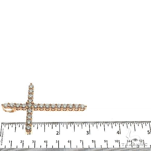 14K Gold 40 Pointer Lab-Grown Diamond Cross, photo 5 of 6