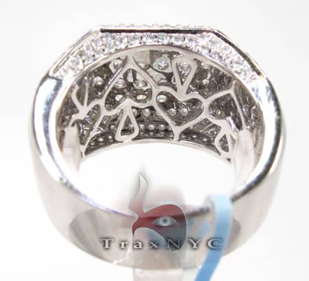 Mens 14K Gold 17 Faced Ring, photo 6 of 7