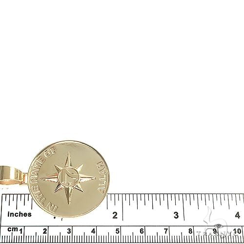 14K Gold 5 Percent Universal Flag Pendant, photo 5 of 6