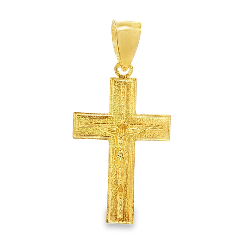 10K Gold Jesus Cross, view 6