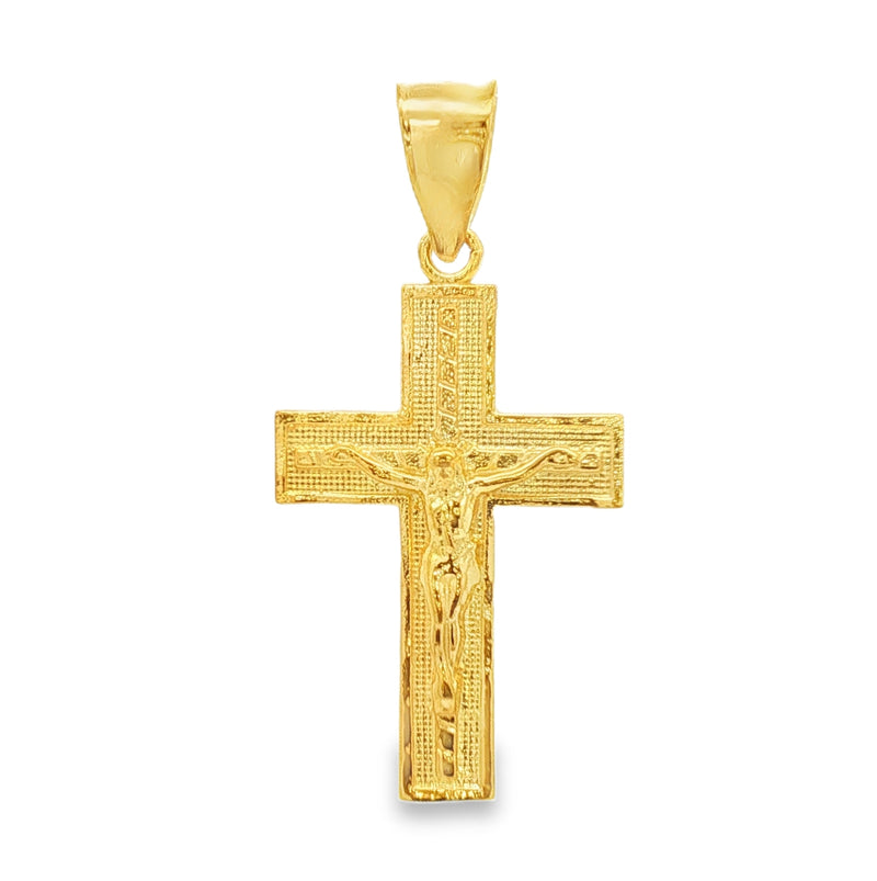 10K Gold Jesus Cross
