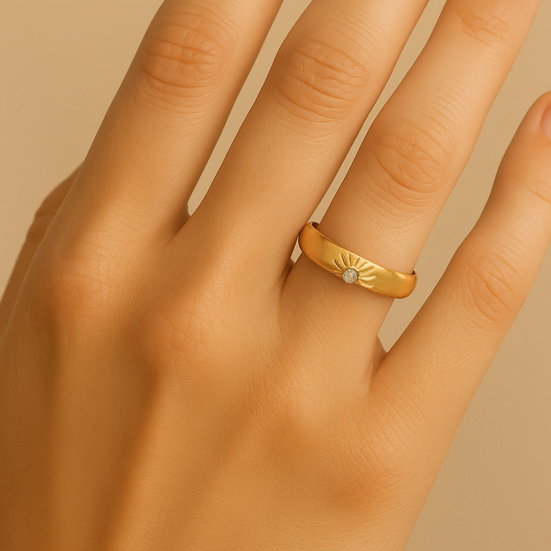 10K Gold Tom and Jerry Ring, photo 5 of 8