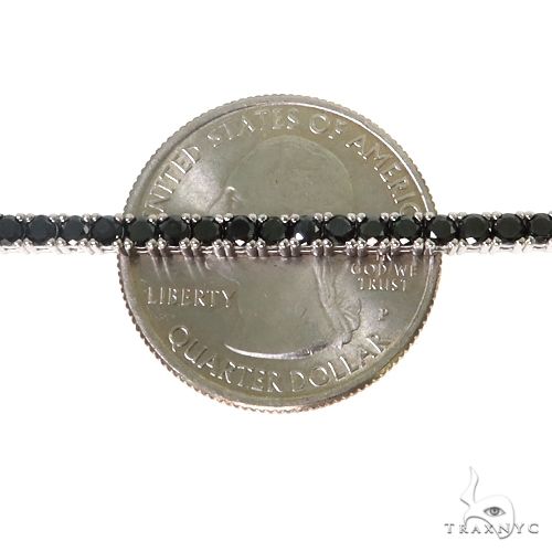 14K Gold Black Diamond Bracelet, photo 5 of 6