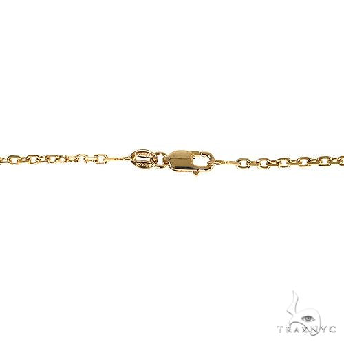 14K Gold Lab Diamond Necklace 68072 - Image 8