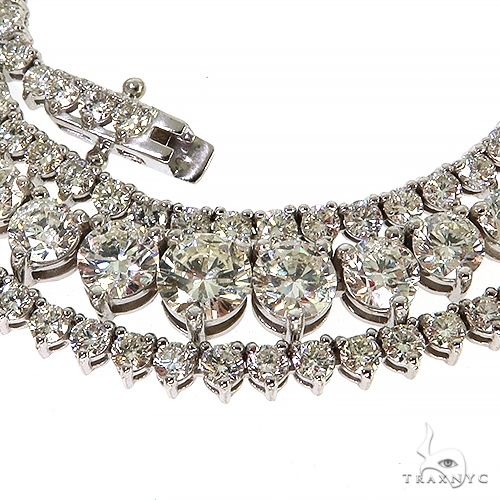14K Gold Diamond Necklace, photo 4 of 6
