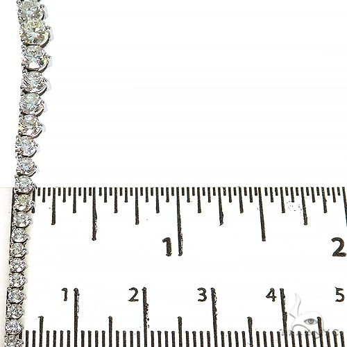 14K Gold Diamond Necklace, photo 6 of 6
