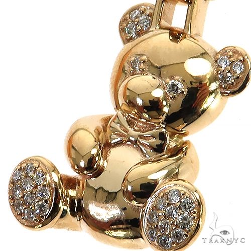 Light Trax Teddy Bear Diamond Pendant 69018 - Image 3