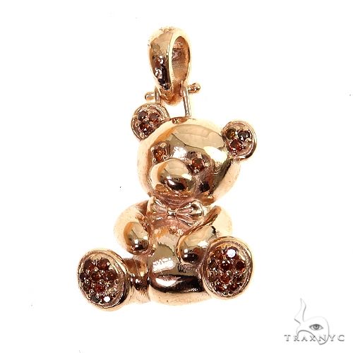 TraxNYC Mini Teddy Bear Pendant 69497 | TraxNYC