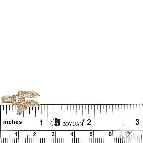 18K Gold Sparkling Spirit Chai Lab-Grown Diamond Pendant, photo 6 of 7