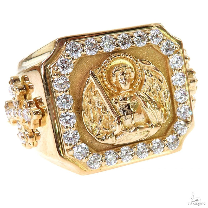 Custom Made St. Jude Diamond Ring 69917 - Image 2