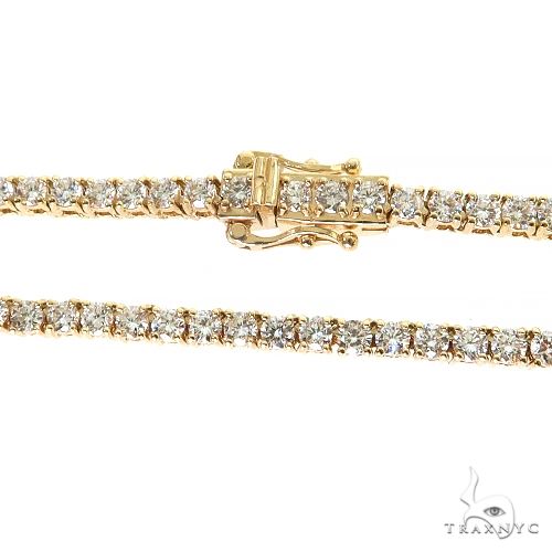 14K Gold tennis chain, 3.3 mm, photo 5 of 7
