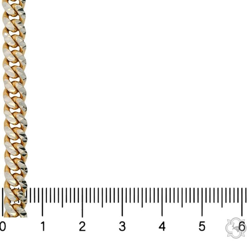 14K Gold miami cuban chain, 6 mm, photo 9 of 9