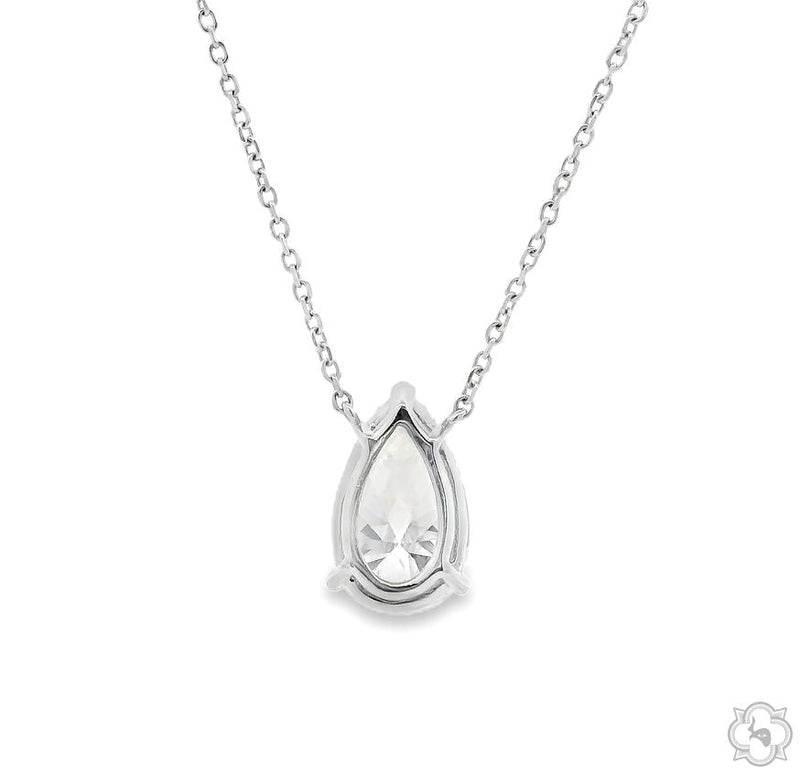 5 CT Pear Shape Diamond Necklace 70394 - Image 3