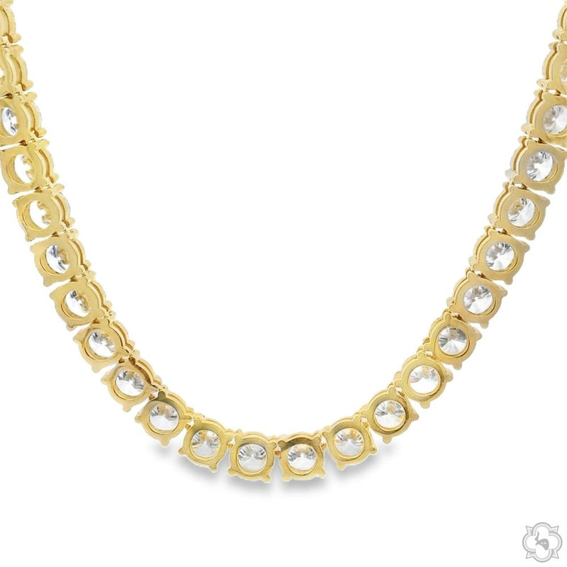14K Gold tennis chain, 6.2 mm, photo 6 of 9