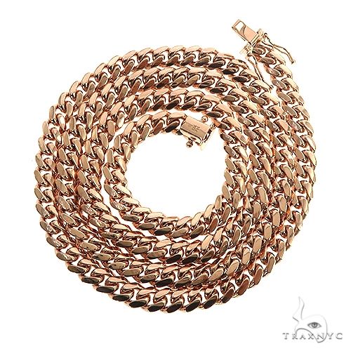 14K Gold miami cuban chain, 6 mm, photo 3 of 5