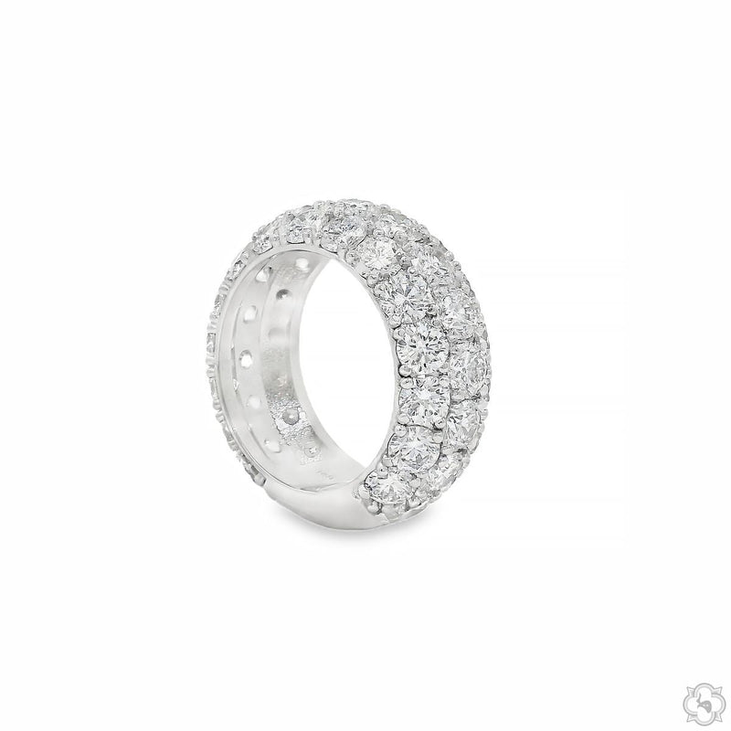 14K Gold Lab-Grown Diamond Dominion Ice Frosted Ring, photo 3 of 8