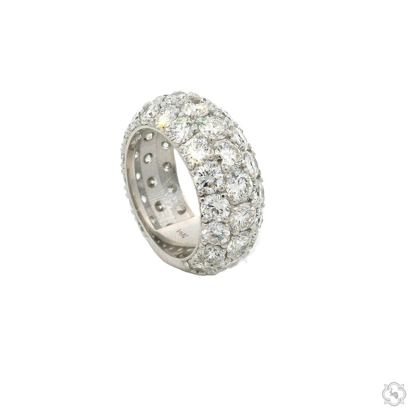 14K Gold Lab-Grown Diamond Dominion Ice Frosted Ring, photo 6 of 8