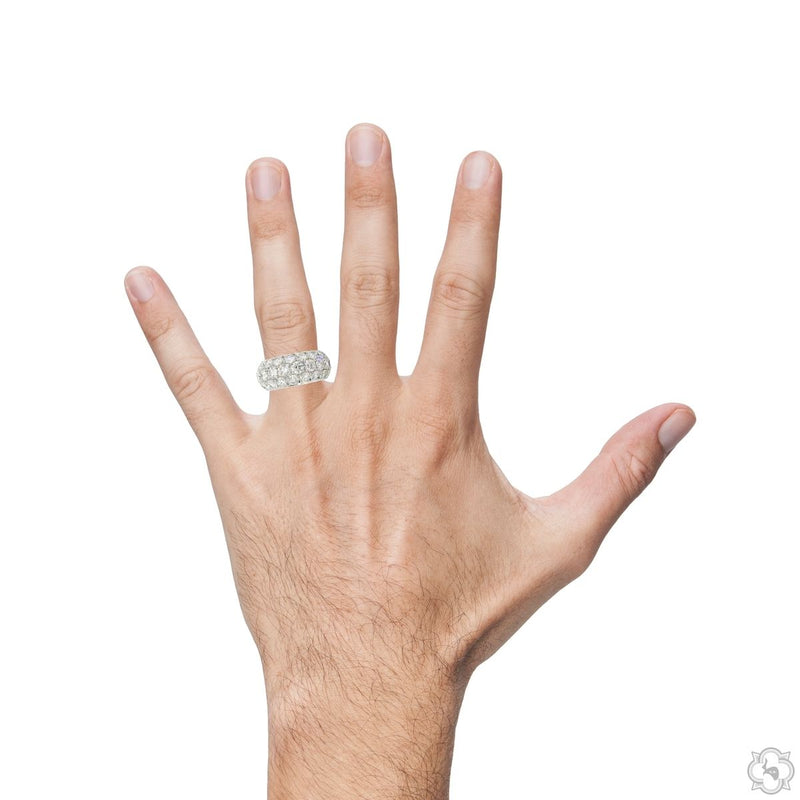 14K Gold Lab-Grown Diamond Dominion Ice Frosted Ring, photo 8 of 8