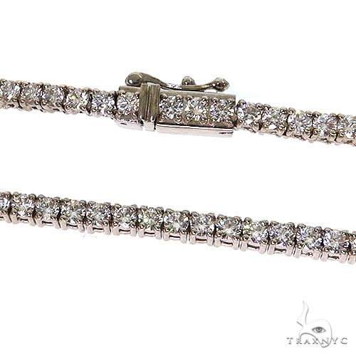 14K Gold tennis chain, 3.2 mm, photo 3 of 5