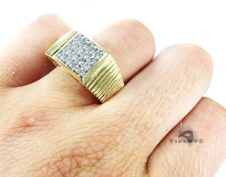 14K Yellow Gold Achilles Ring, photo 8 of 8