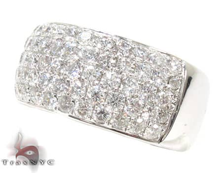 14K Gold Pave Sage Ring, photo 3 of 8