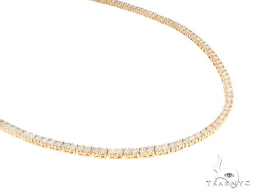 Aaron Hicks 14K Yellow Gold Diamond Chain 64777 - Image 2