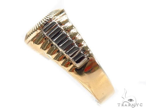 18K Gold Diamond Timepiece Ring, photo 4 of 7
