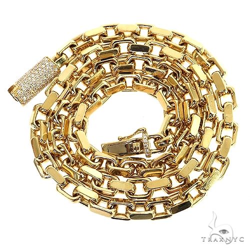 14K Gold mariner chain, 6 mm, photo 3 of 6