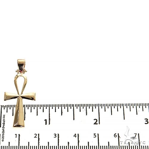 14K Gold Ankh Cross Pendant, photo 5 of 6