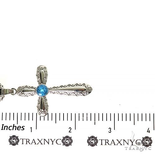 Aqua Aura Sacred Cross Pendant Set, photo 6 of 7